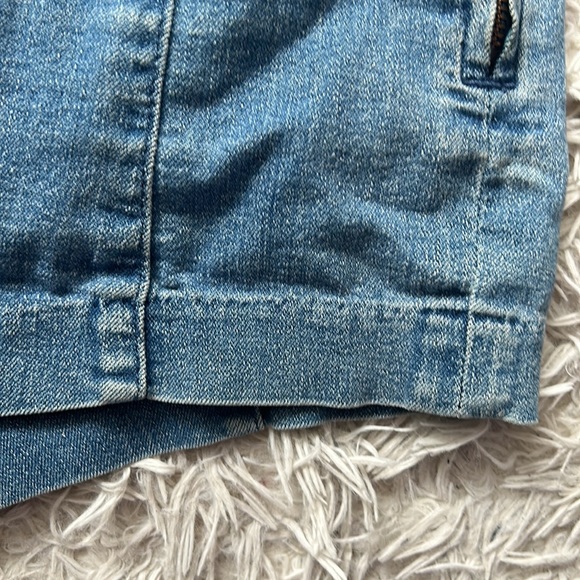 High waist denim shorts - Picture 4 of 4